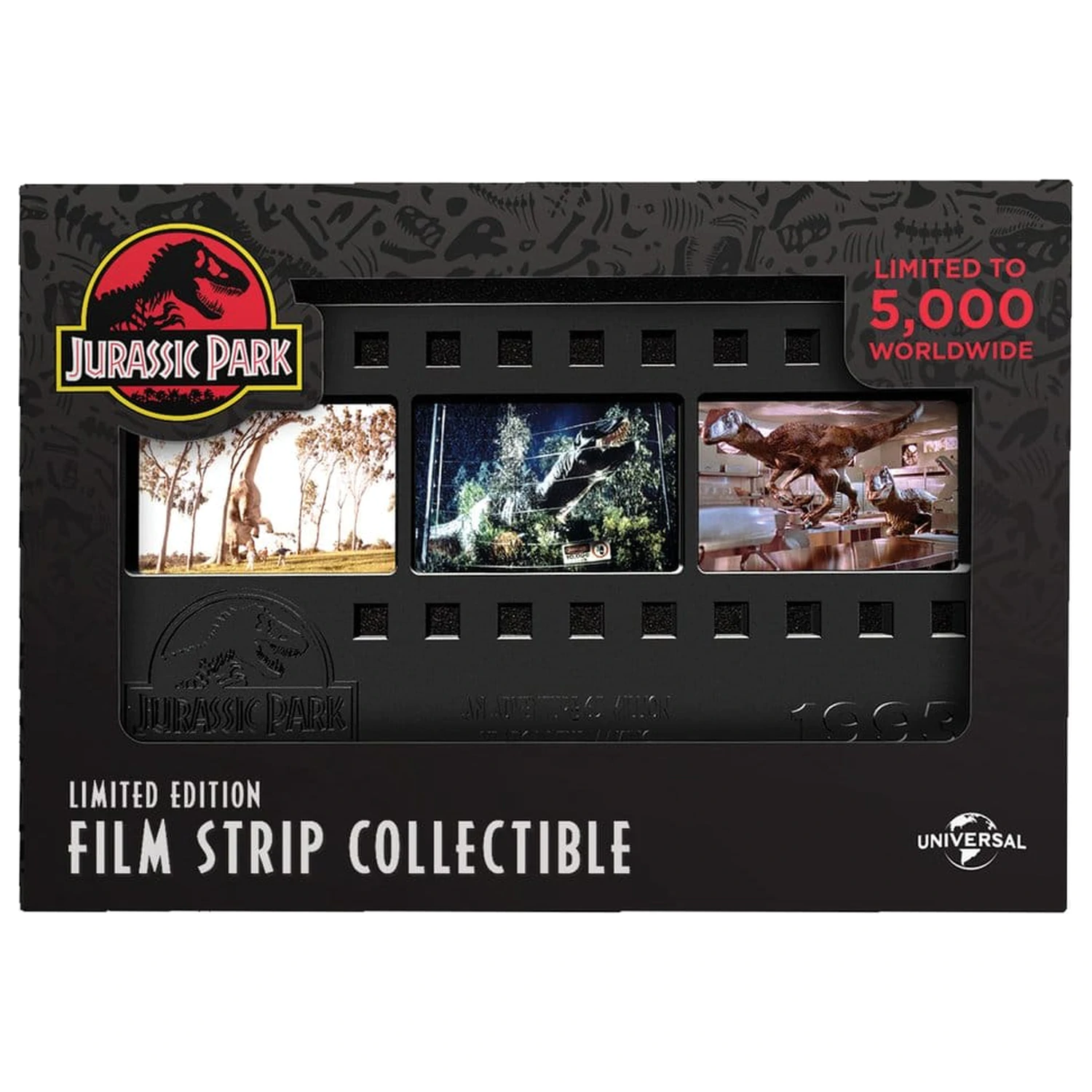 Jurassic Park Ingot Metal Film Strip Collectible 12 cm product photo