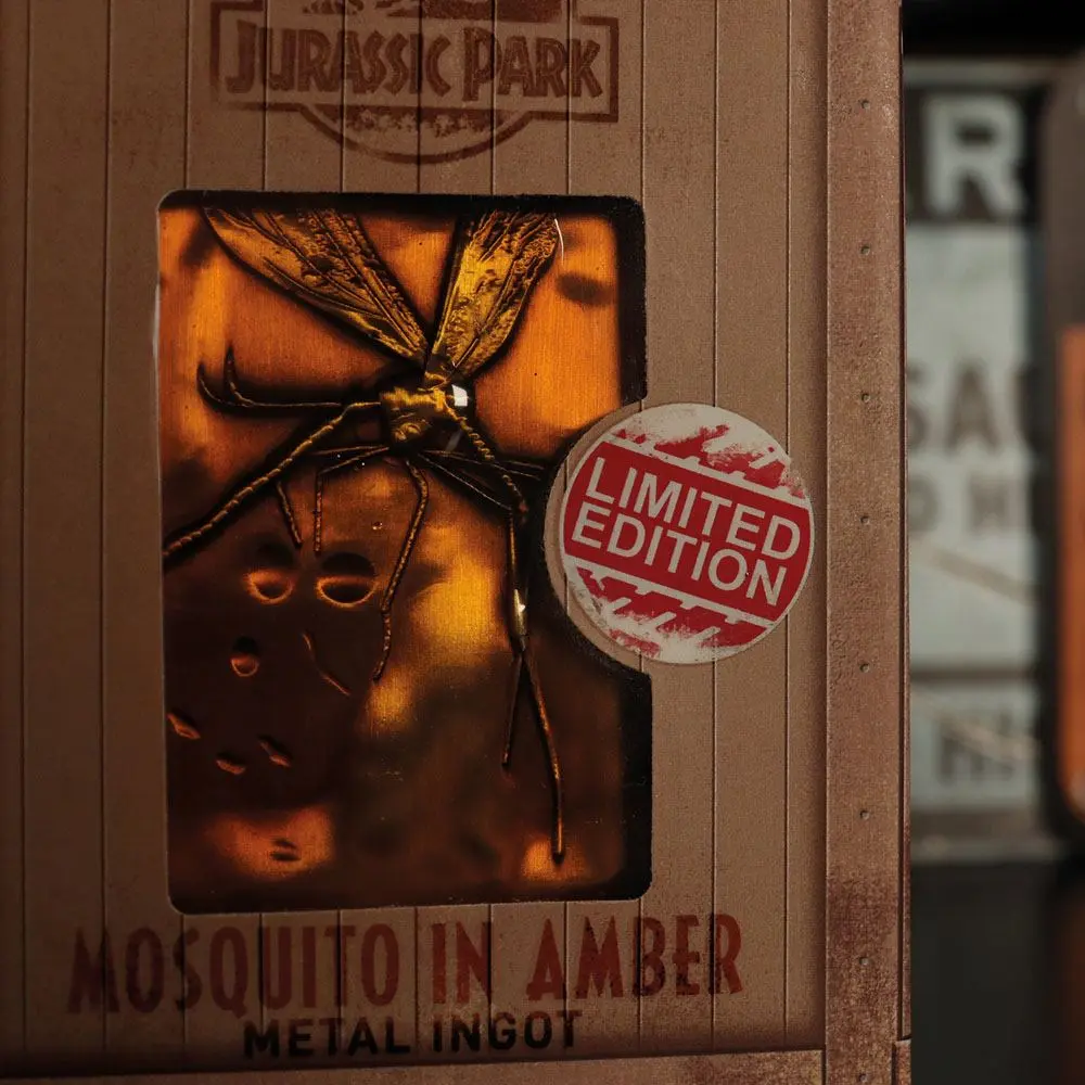 Jurassic Park Ingot Mosquito in Amber Limited Edition product photo