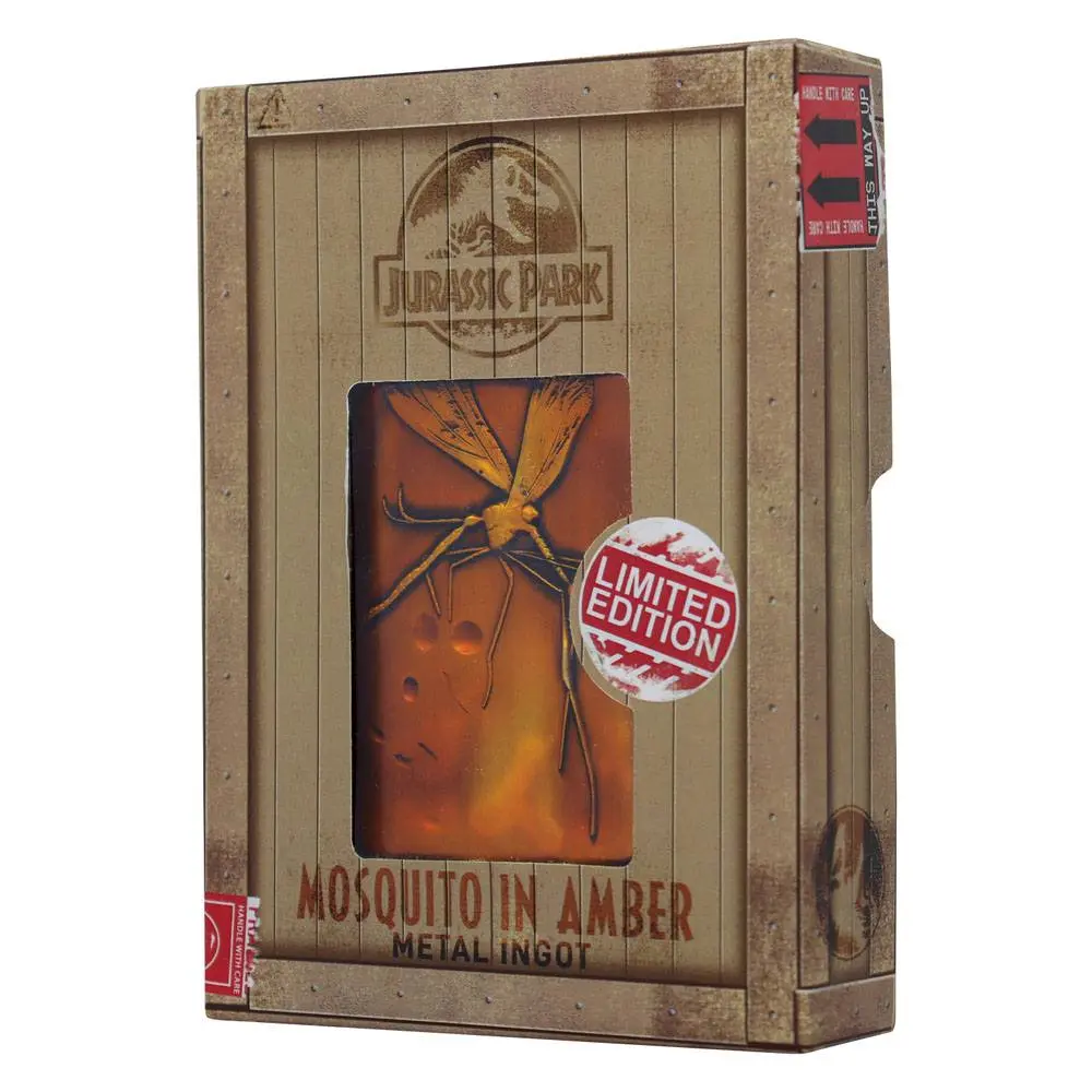 Jurassic Park Ingot Mosquito in Amber Limited Edition product photo