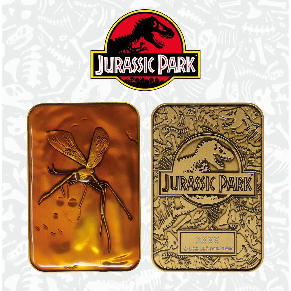 Jurassic Park Ingot Mosquito in Amber Limited Edition product photo