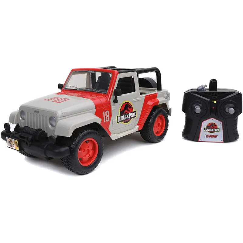 Jurassic Park Jeep Wrangler radio controlled car product photo