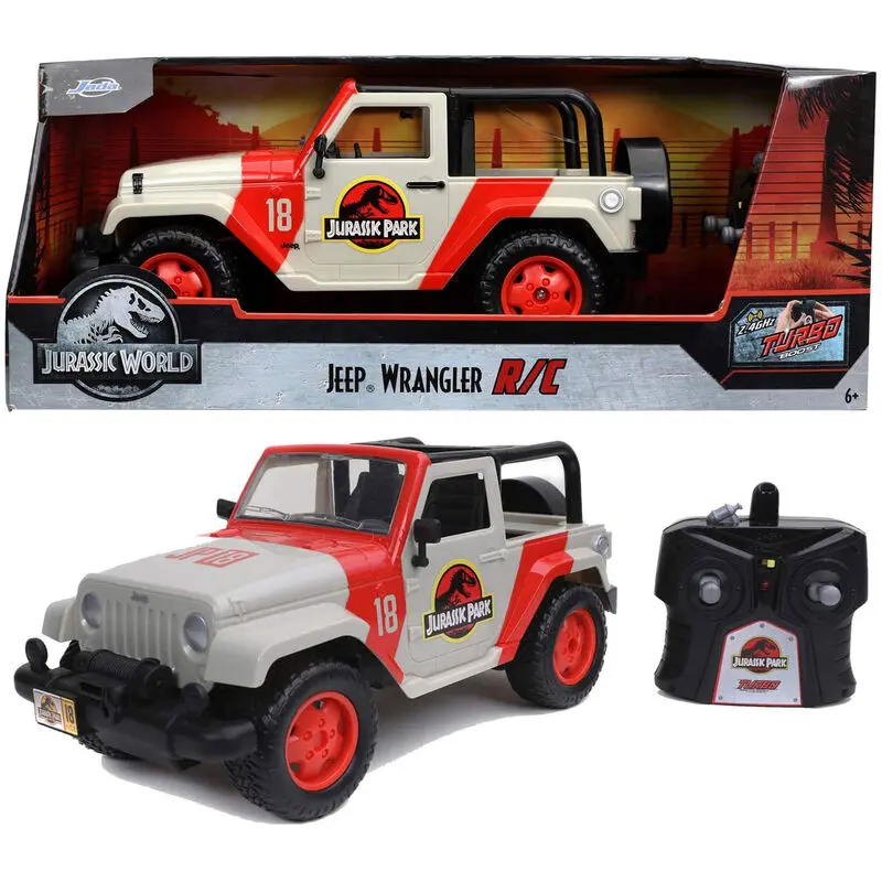 Jurassic Park Jeep Wrangler radio controlled car product photo