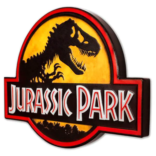 Jurassic Park Metal Sign Logo product photo