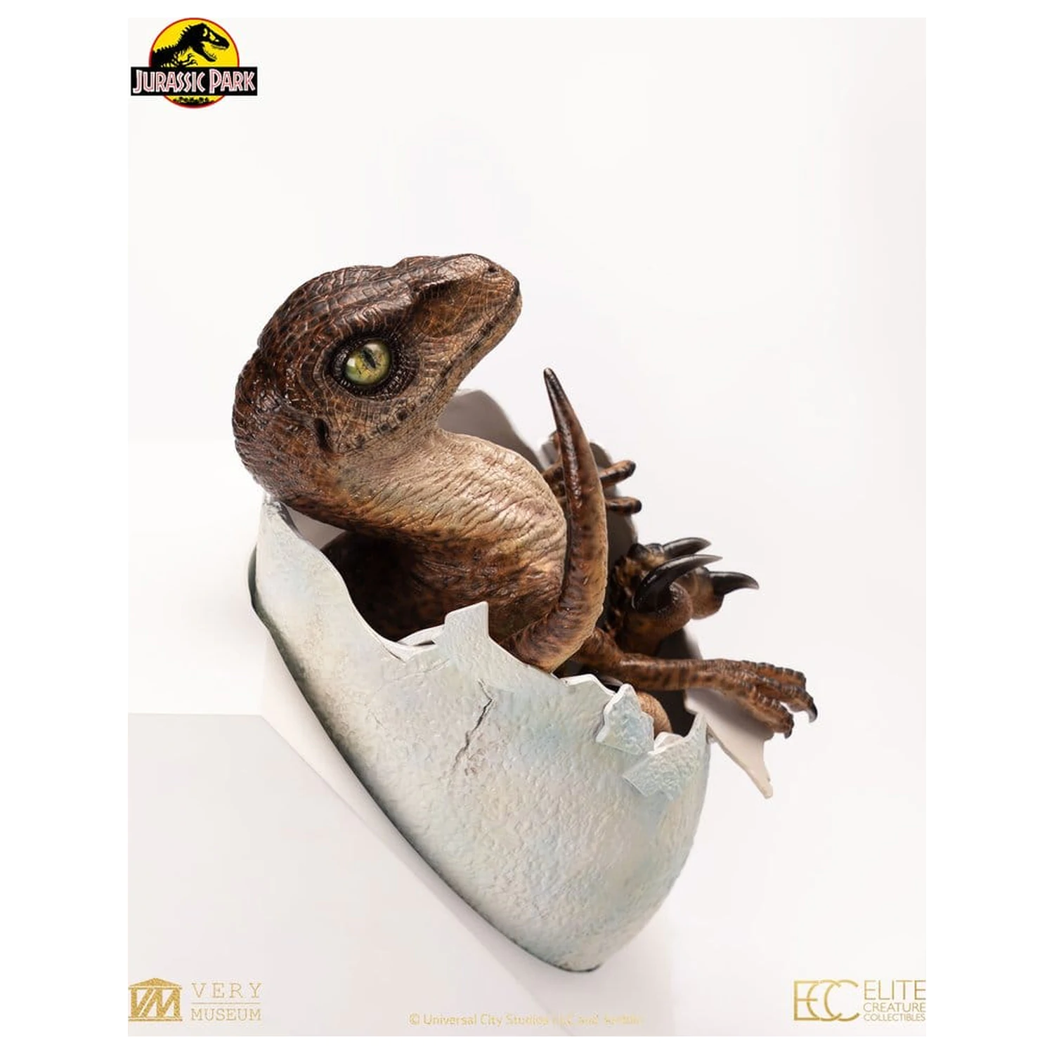 Jurassic Park Replica Bust Velociraptor Hatching Egg 24 cm product photo