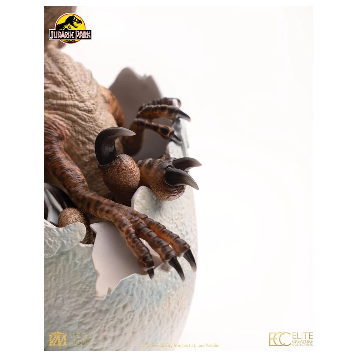 Jurassic Park Replica Bust Velociraptor Hatching Egg 24 cm product photo