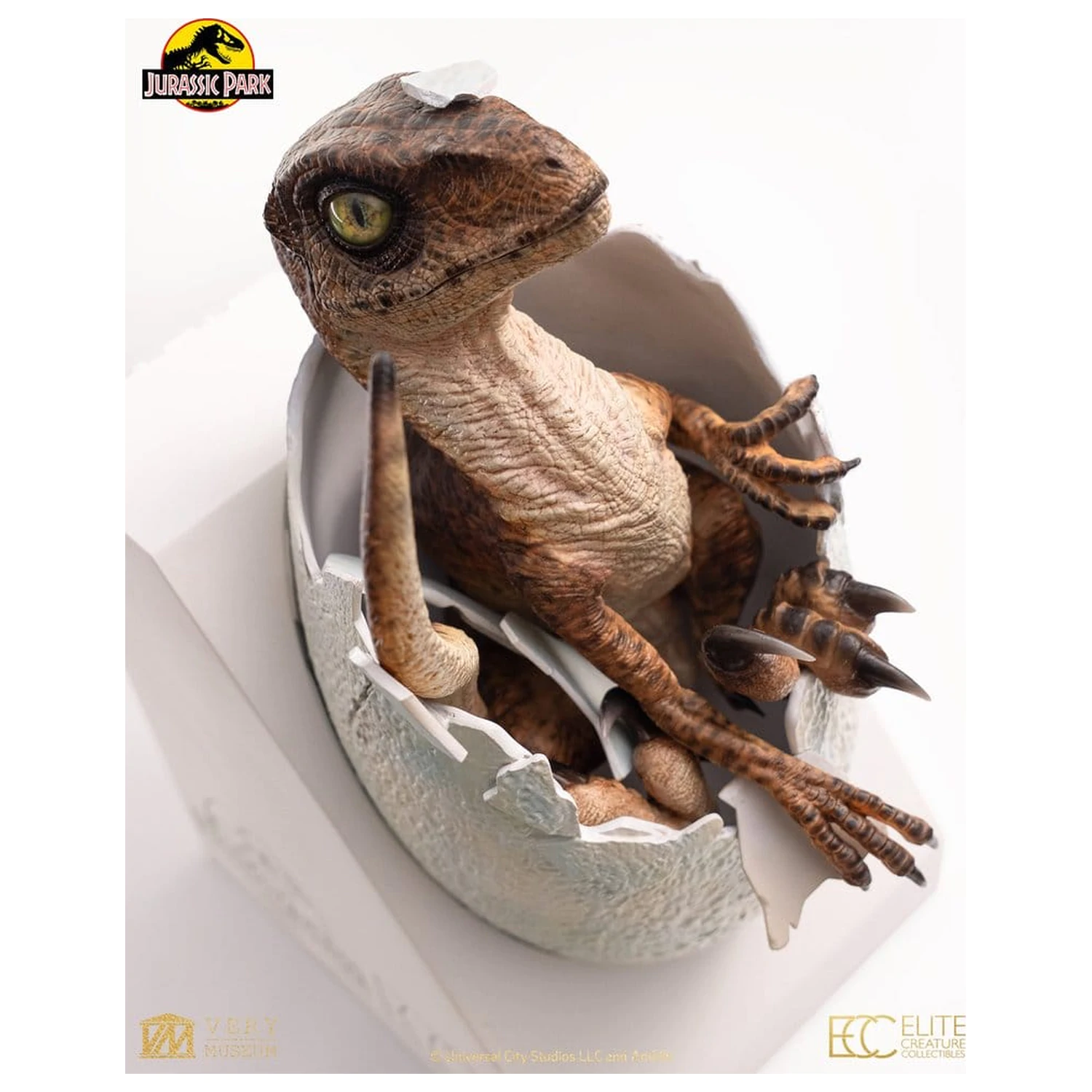Jurassic Park Replica Bust Velociraptor Hatching Egg 24 cm product photo