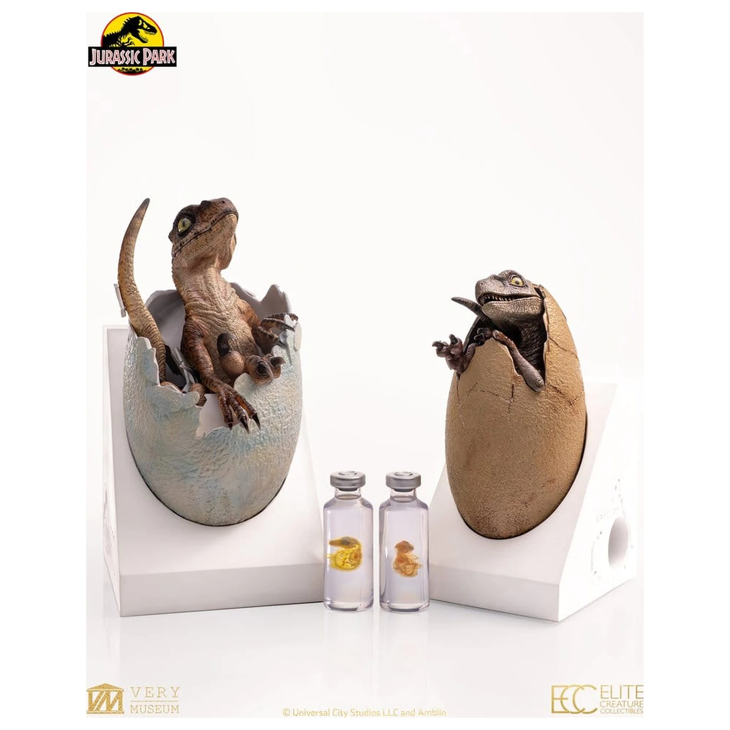 Jurassic Park Replica Bust Velociraptor Hatching Egg 24 cm product photo