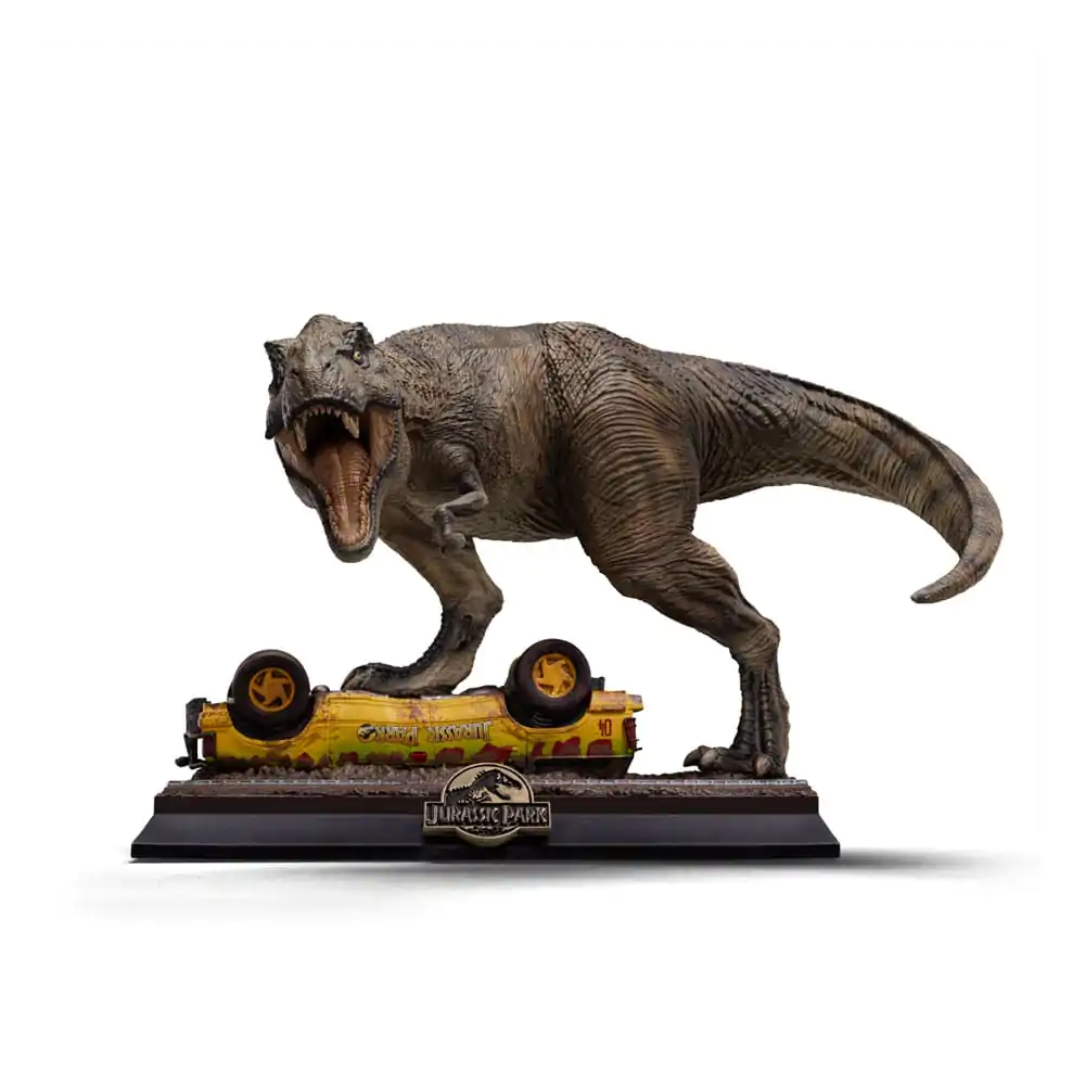 Jurassic Park Icons Statue PVC T-Rex Attack 15 cm termékfotó