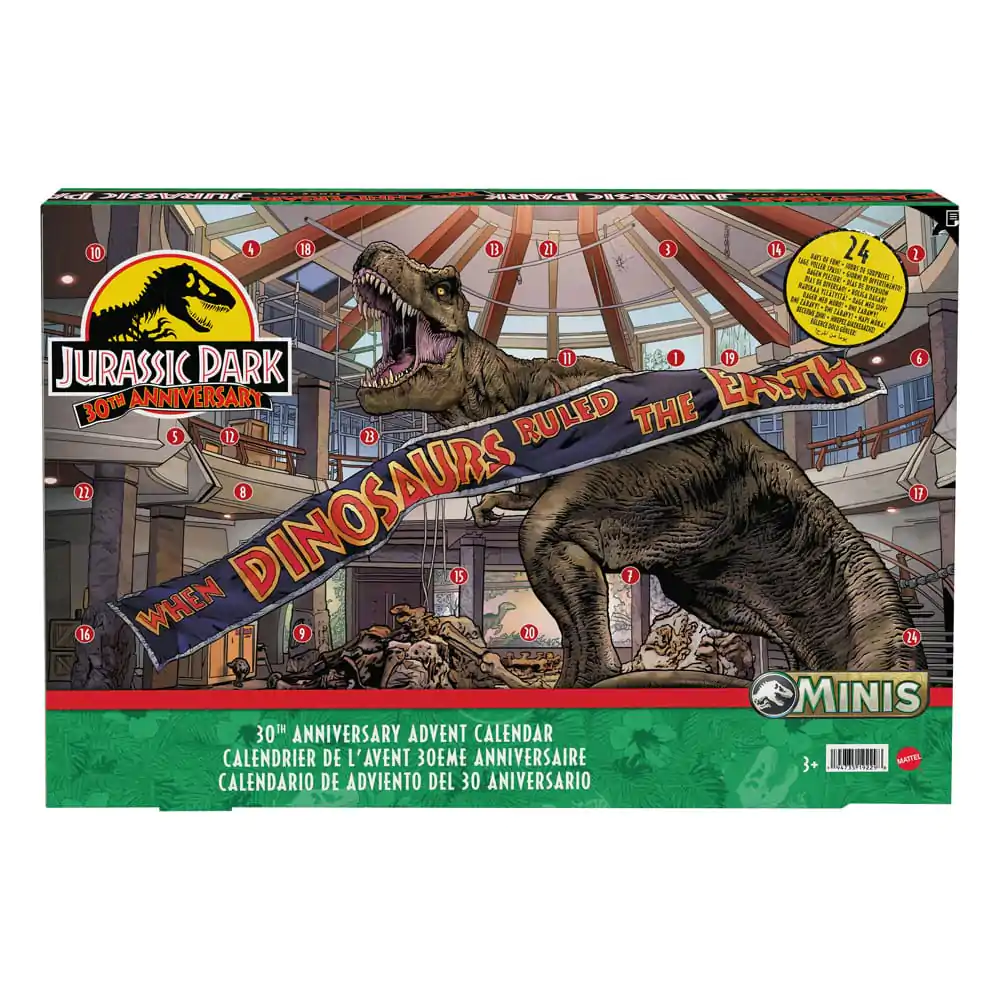 Jurassic Park Minis Advent Calendar 30th Anniversary product photo