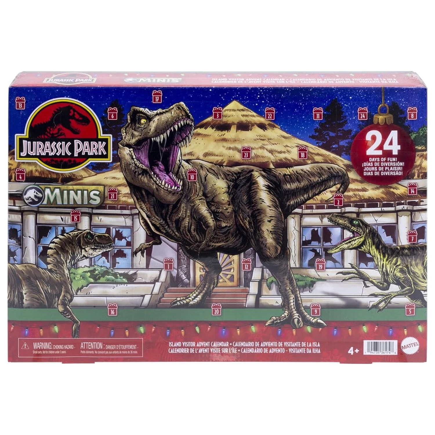 Jurassic Park Minis Advent Calendar Island Visitor product photo