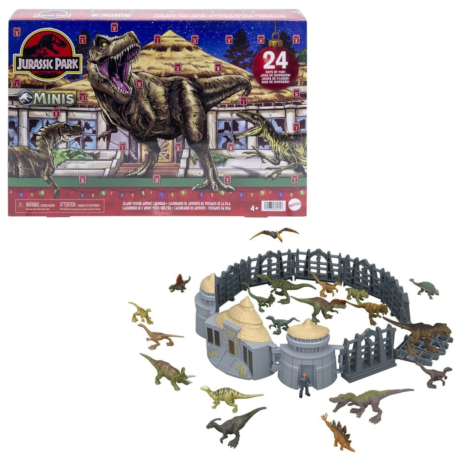 Jurassic Park Minis Advent Calendar Island Visitor product photo