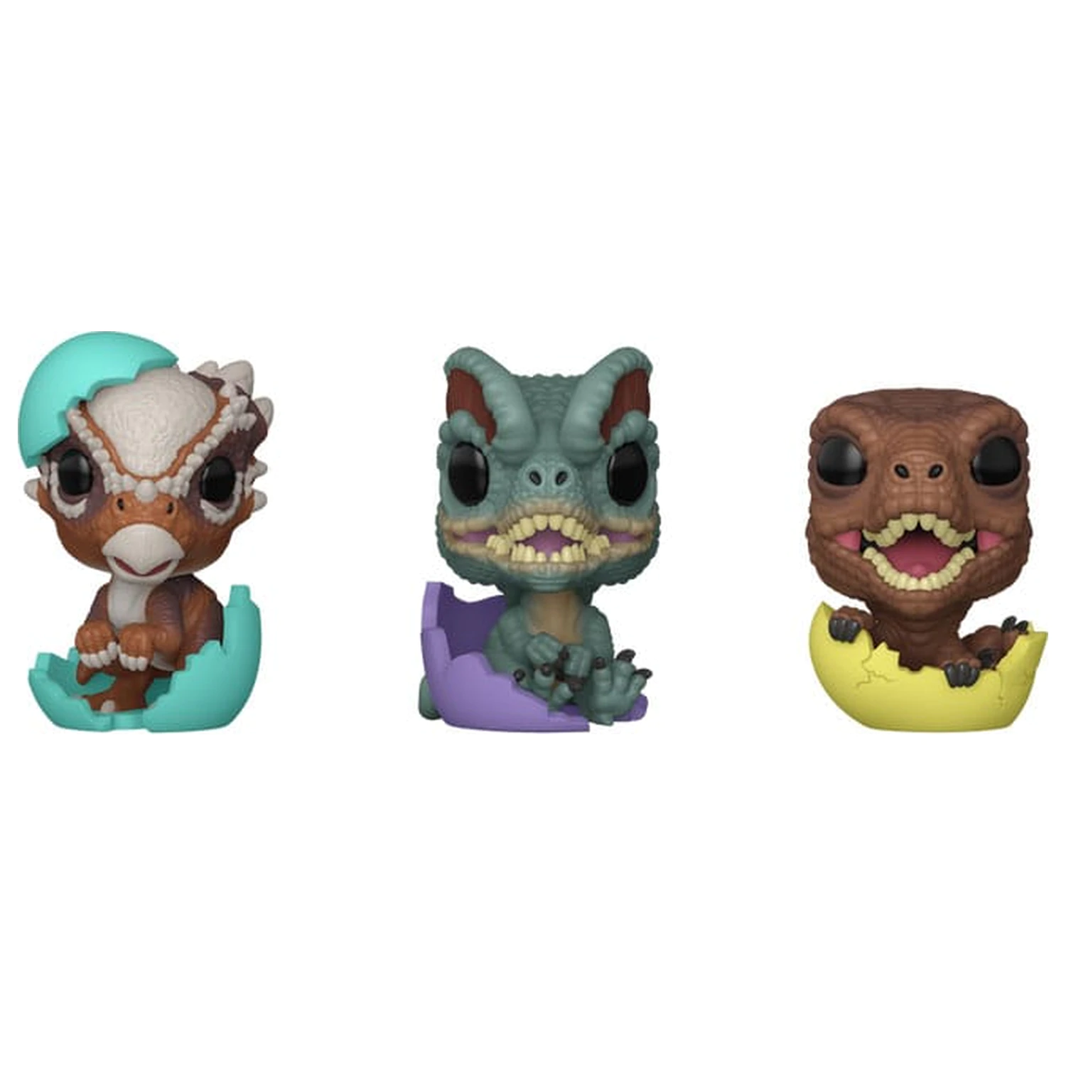 Jurassic Park Pocket Funko POP! Vinyl Figure Easter Egg 3-Pack Dinos 4 cm product photo