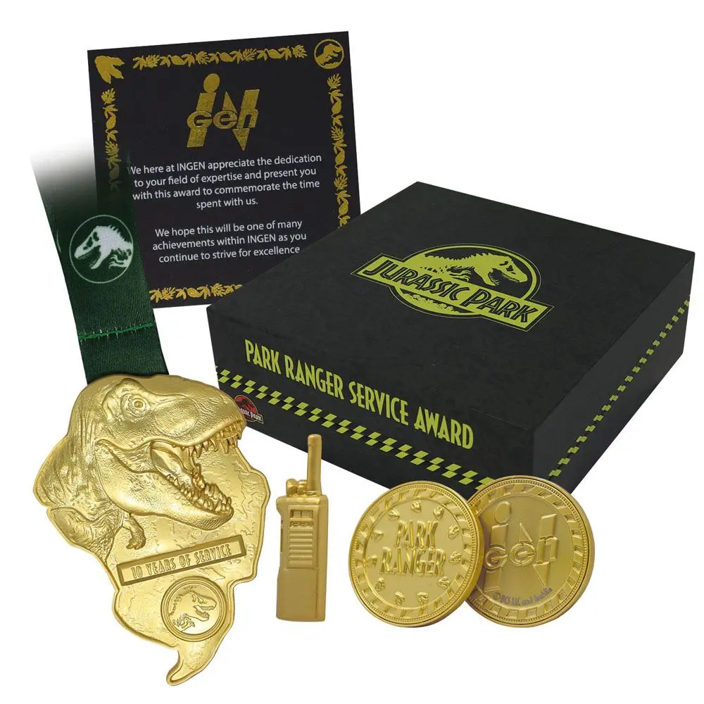 Jurassic Park Replicas Premium Box Park Ranger Division product photo