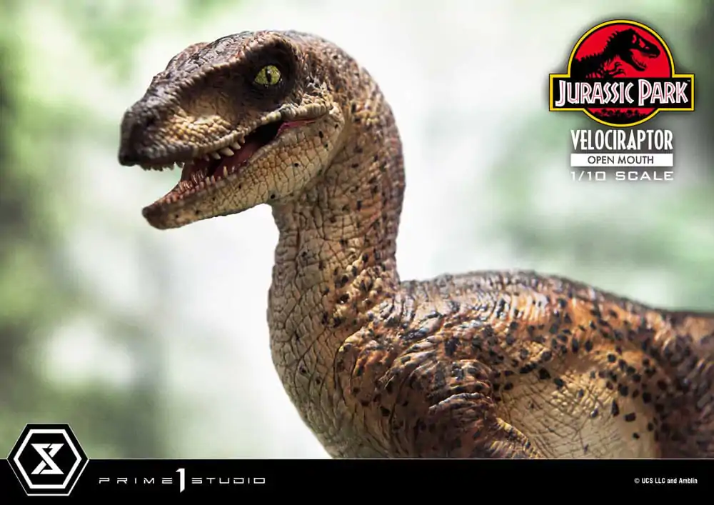 Jurassic Park Prime Collectibles Statue 1/10 Velociraptor Open Mouth 19 cm termékfotó