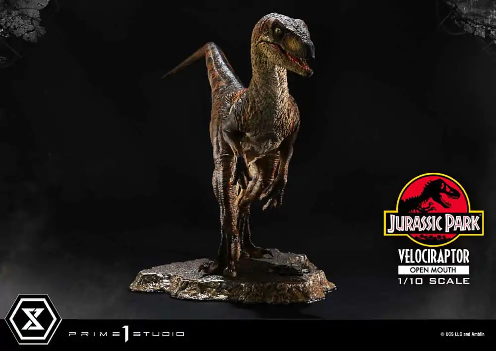 Jurassic Park Prime Collectibles Statue 1/10 Velociraptor Open Mouth 19 cm termékfotó