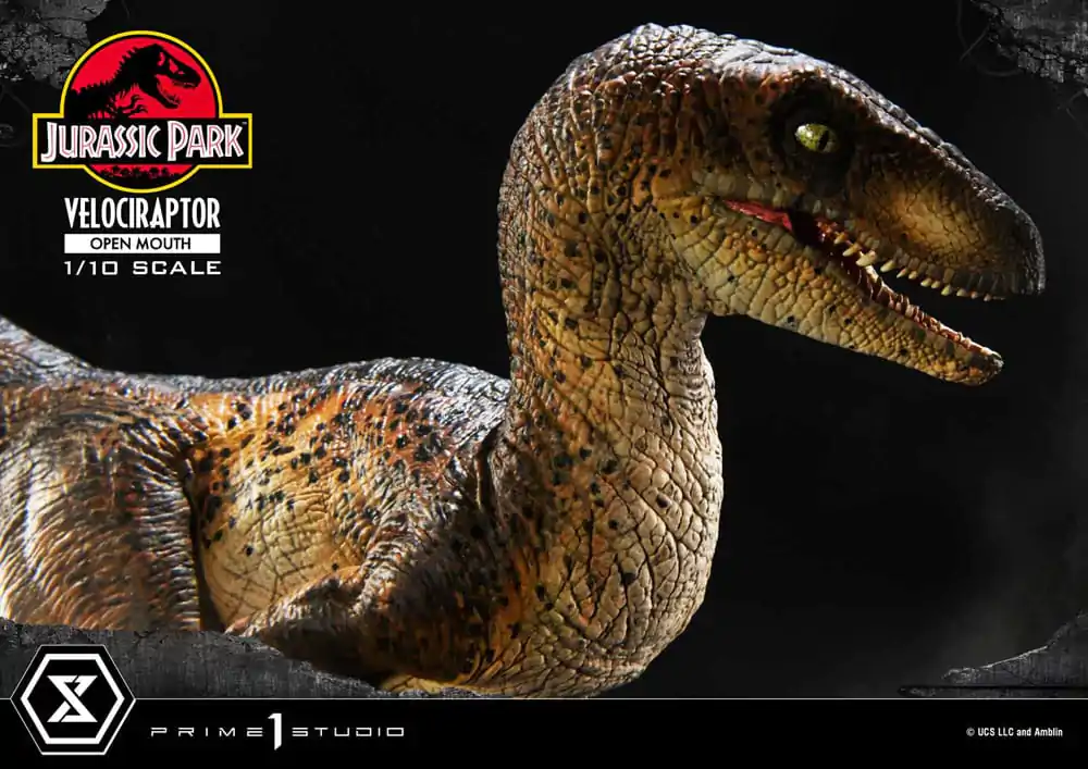 Jurassic Park Prime Collectibles Statue 1/10 Velociraptor Open Mouth 19 cm termékfotó