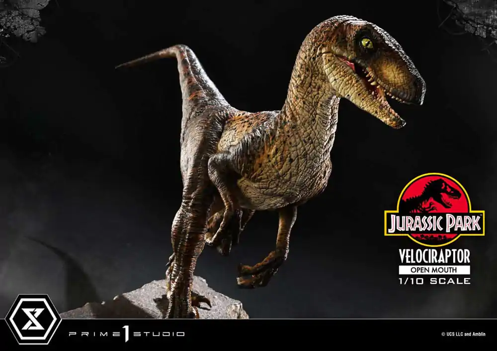 Jurassic Park Prime Collectibles Statue 1/10 Velociraptor Open Mouth 19 cm termékfotó