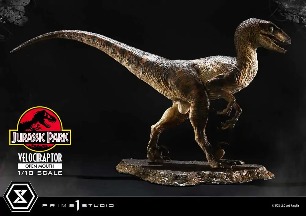 Jurassic Park Prime Collectibles Statue 1/10 Velociraptor Open Mouth 19 cm termékfotó