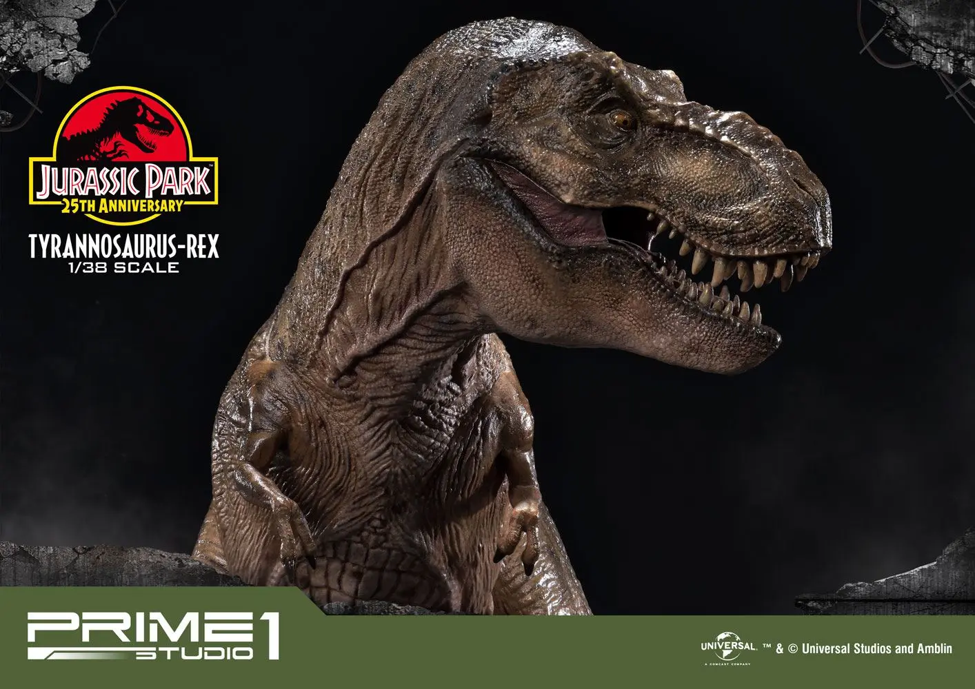 Jurassic Park Prime Collectibles PVC Statue 1/38 Tyrannosaurus-Rex 18 cm product photo