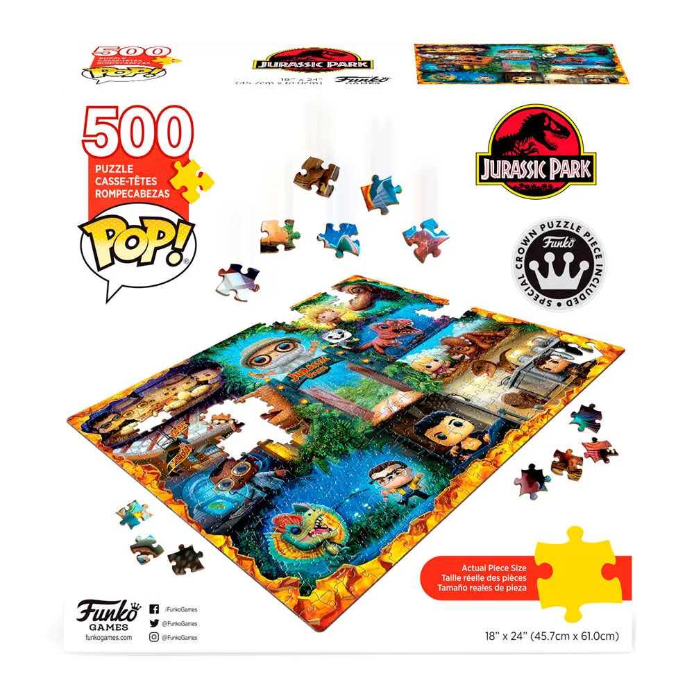 Jurassic Park puzzle 500pcs termékfotó