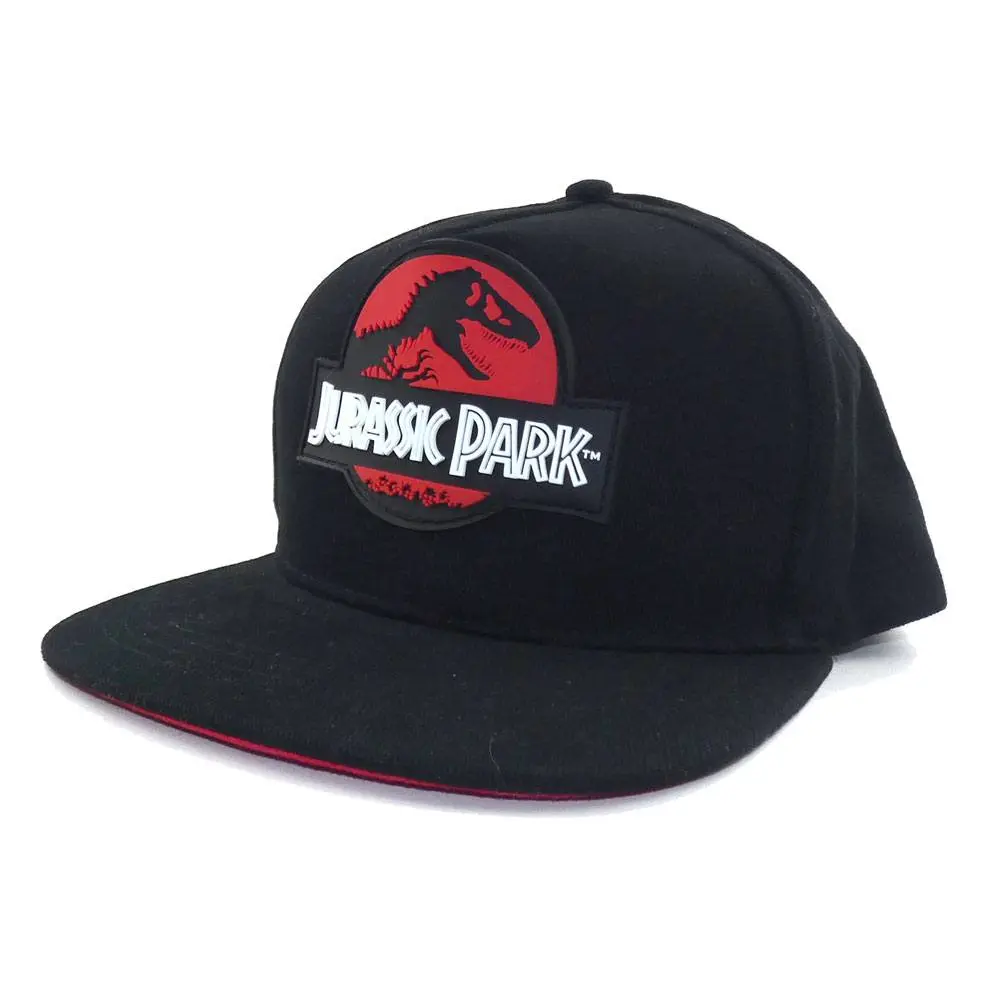 Jurassic Park Curved Bill Cap Red Logo product photo
