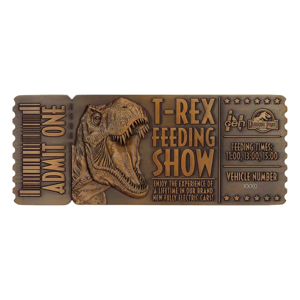 Jurassic Park Replica 1/1 Feeding Show Ticket termékfotó