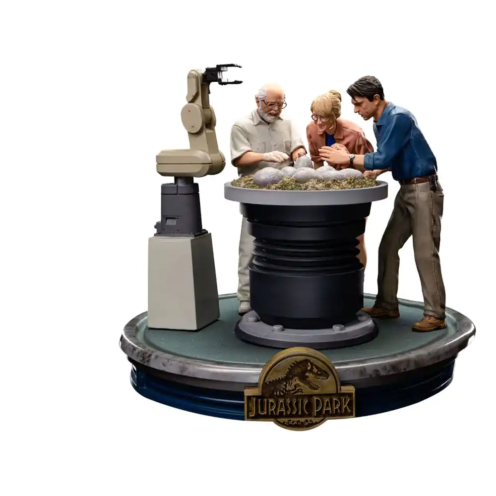 Jurassic Park Scale Statue 1/10 Dino Hatching 23 cm product photo