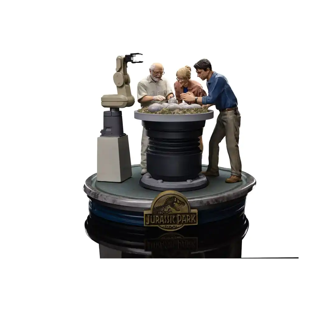 Jurassic Park Scale Statue 1/10 Dino Hatching 23 cm product photo