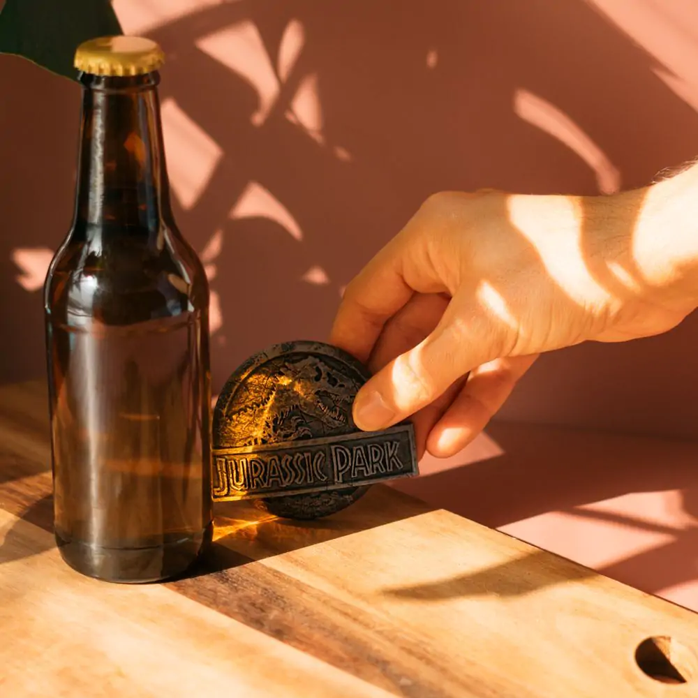 Jurassic Park Bottle opener magnet product photo