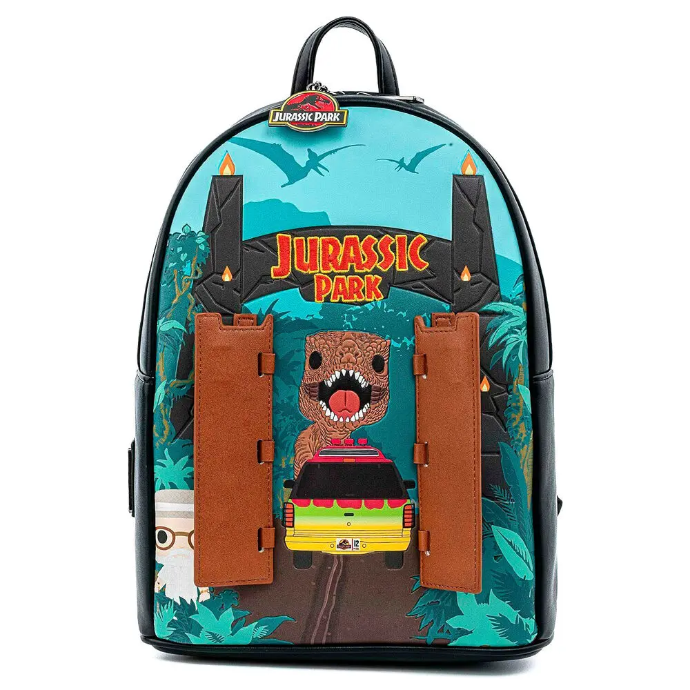 Loungefly Jurassic Park backpack 27cm product photo