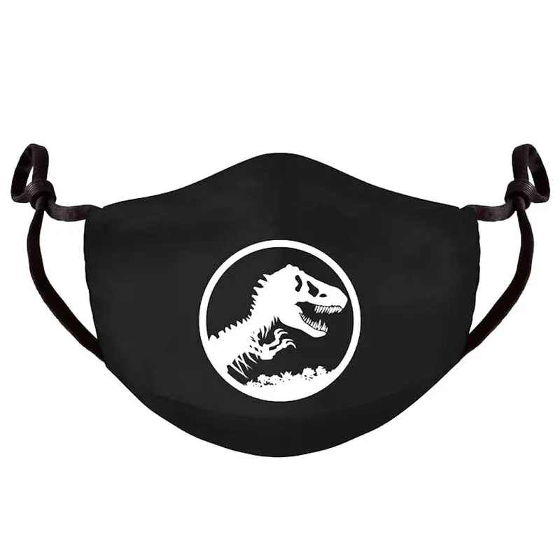 Jurassic Park Face Mask Logo product photo