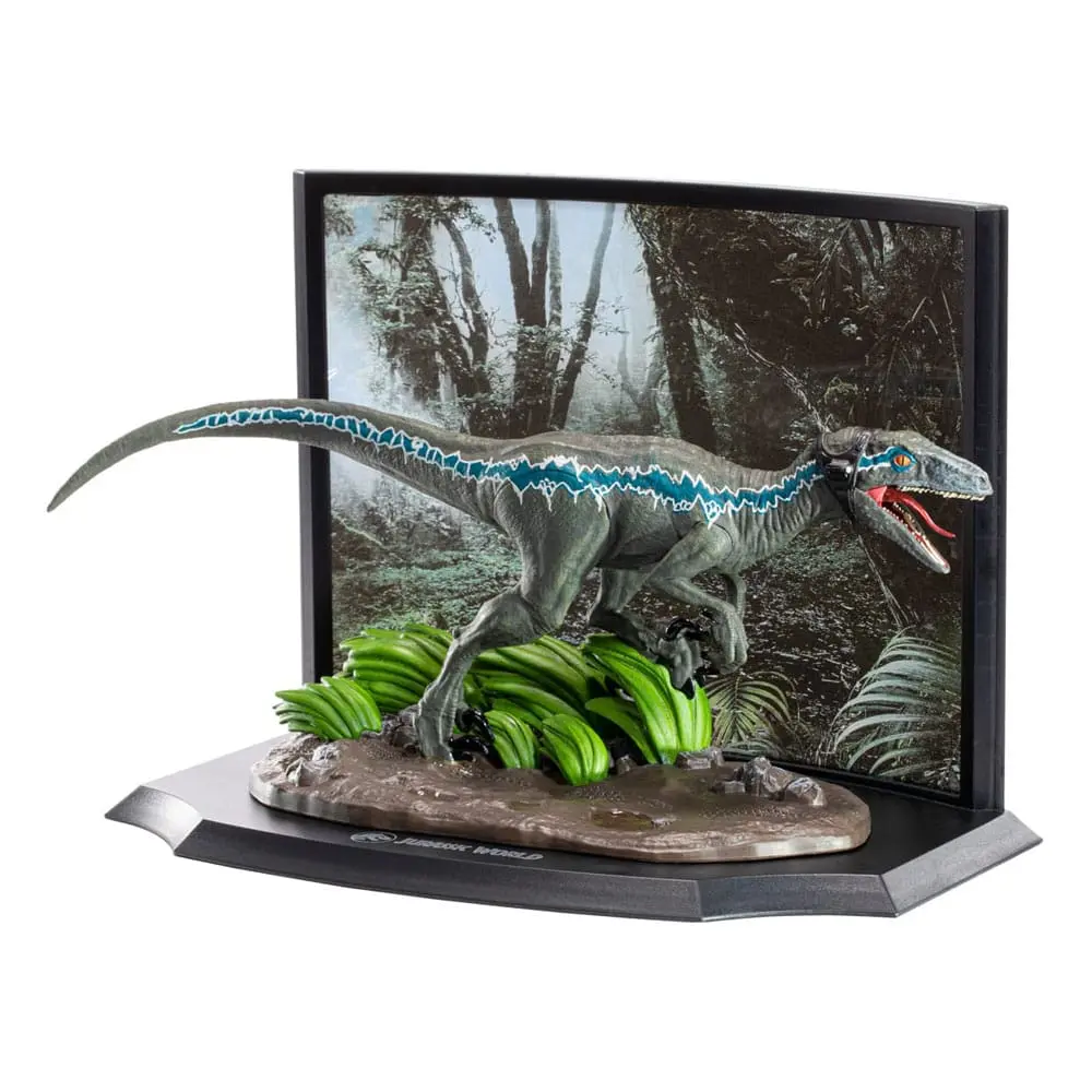 Jurassic Park Toyllectible Treasure Statue Velociraptor Blue Raptor Recon 8 cm termékfotó