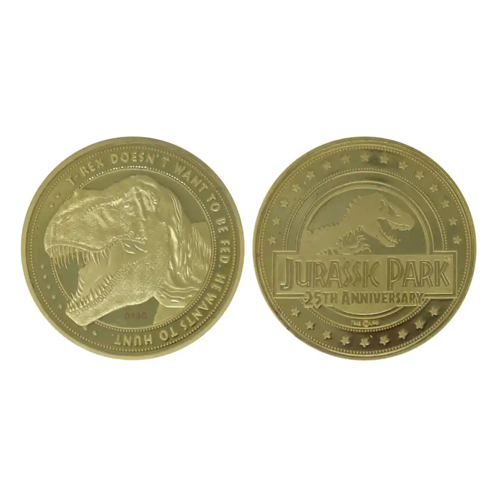 Jurassic Park Collectable Coin Velociraptor Limited Edition product photo