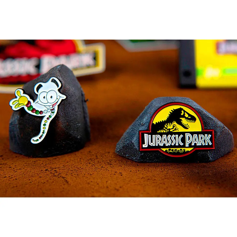 Jurassic Park Welcome Kit Amber metal box replica product photo