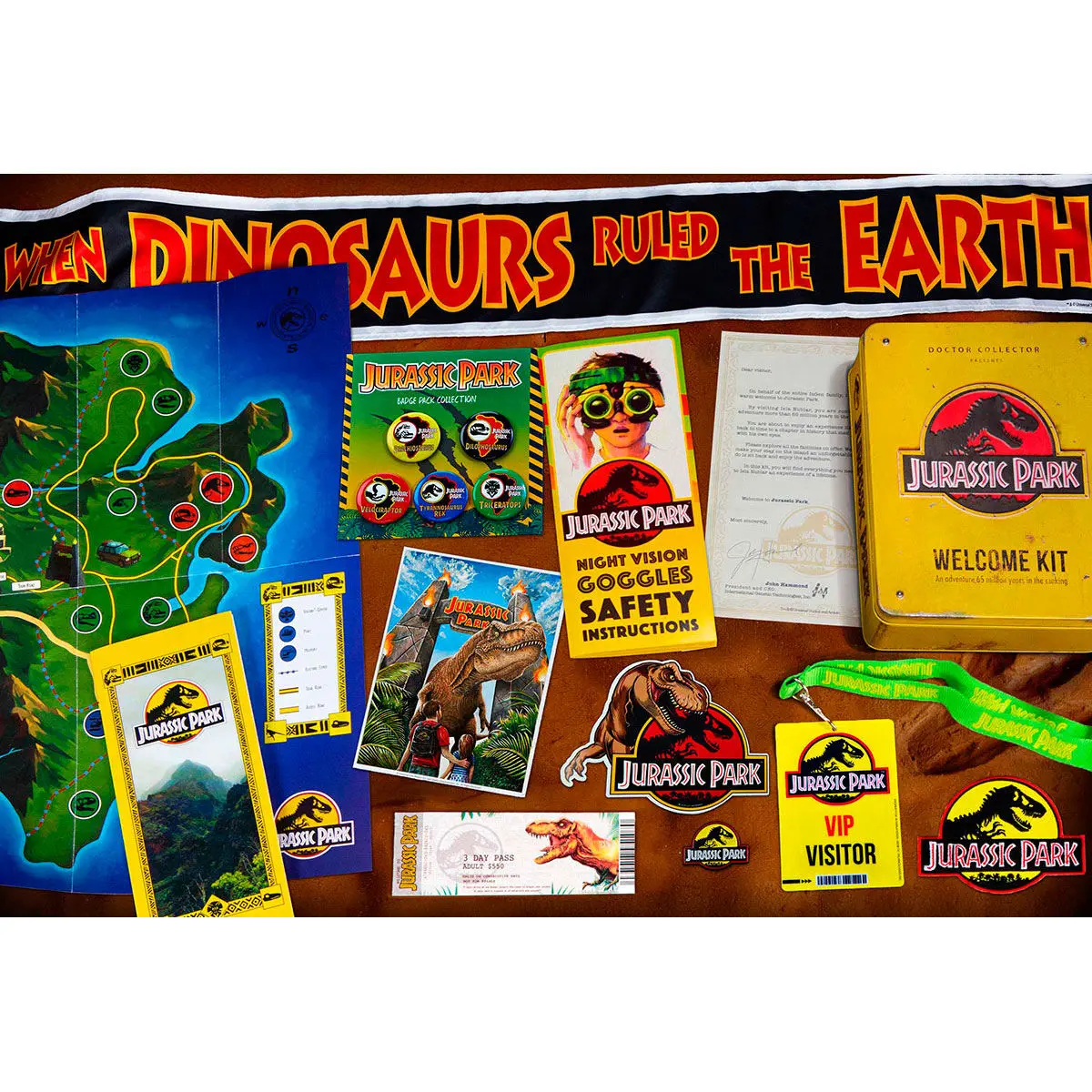 Jurassic Park Welcome Kit Standard Edition termékfotó