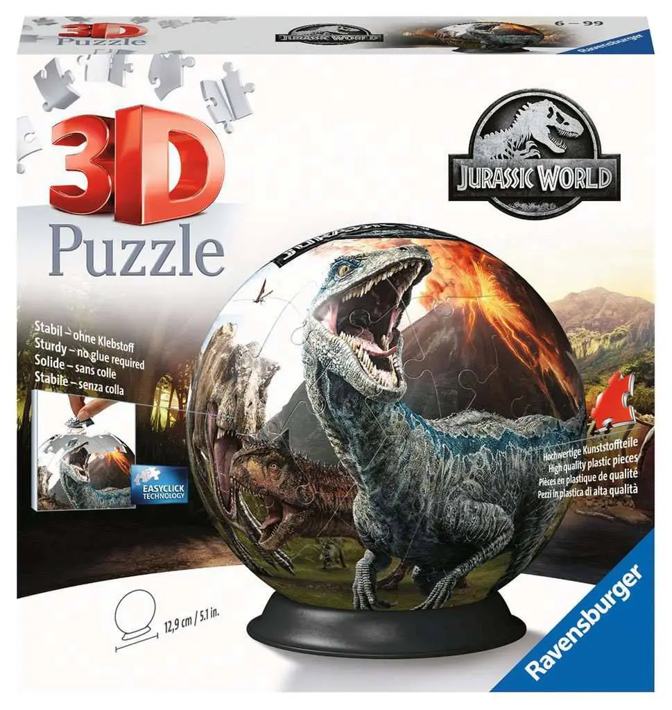 Jurassic World 3D Puzzle Ball (72 pieces) product photo