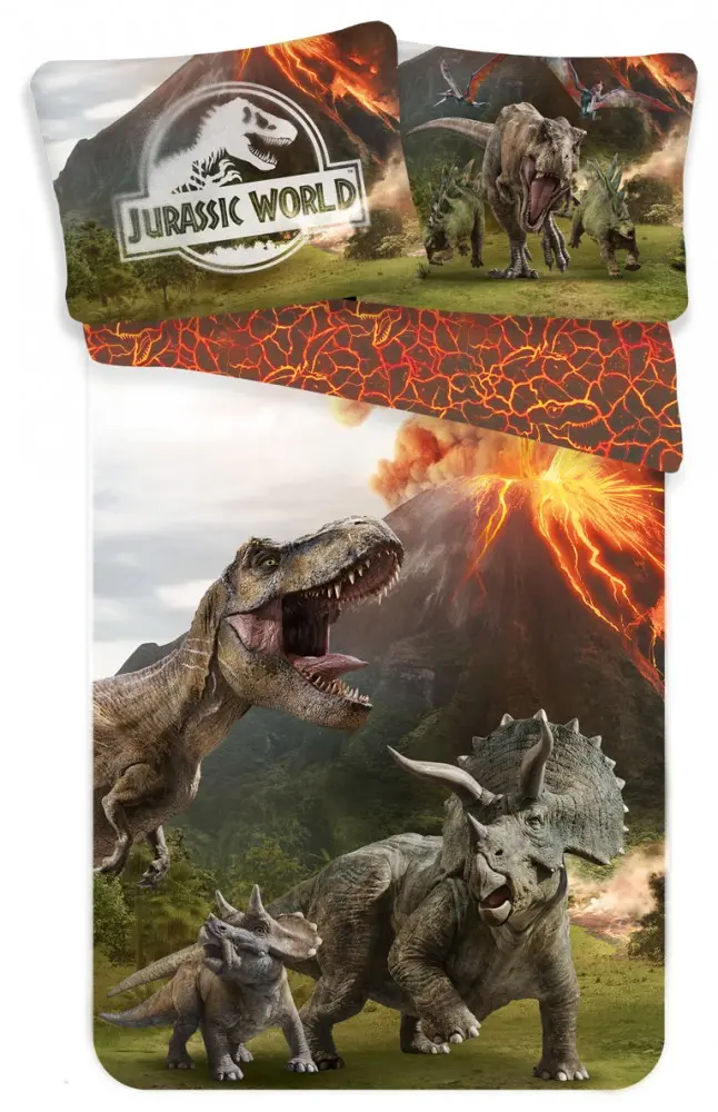 Jurassic World Duvet Cover 140x200 cm, 70x90 cm product photo