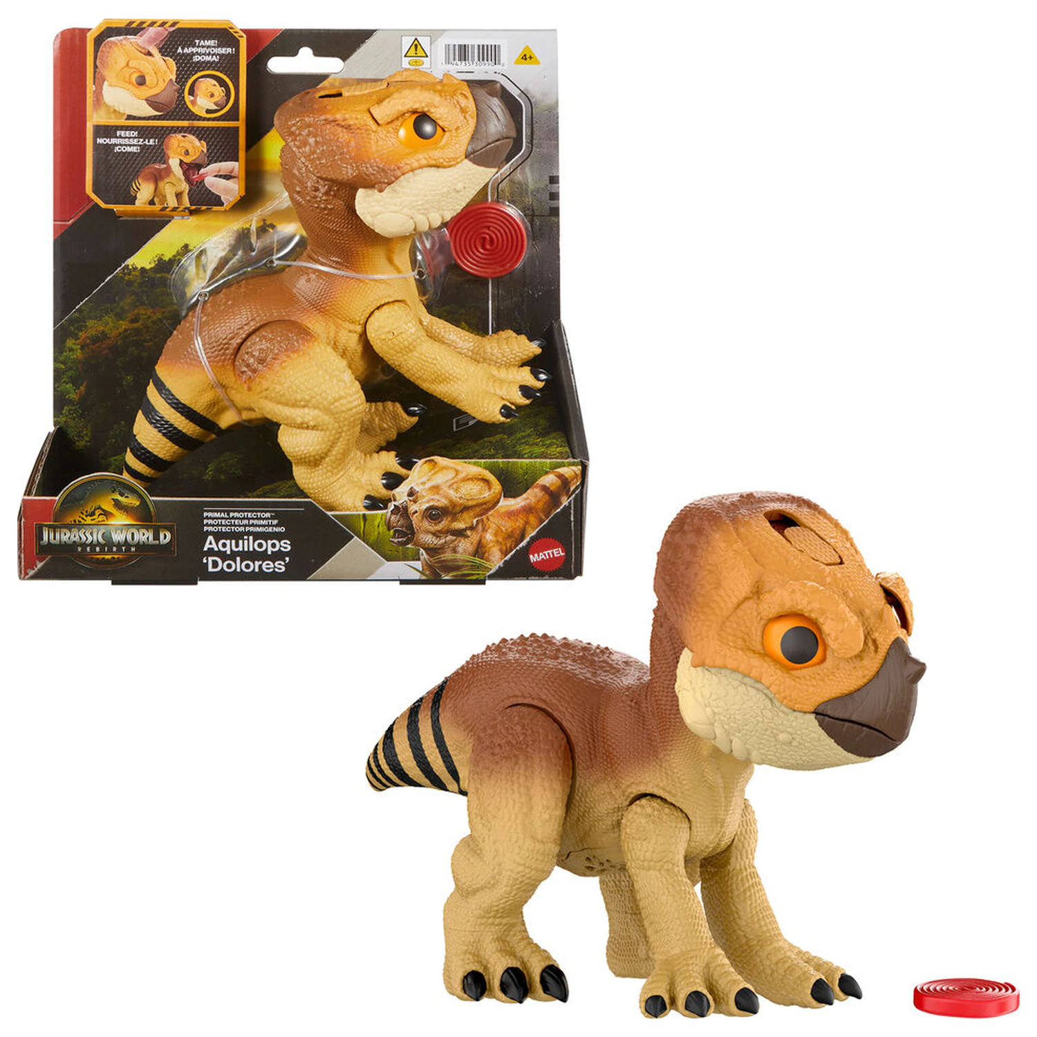 Jurassic World Aquilops interactive dinosaur product photo