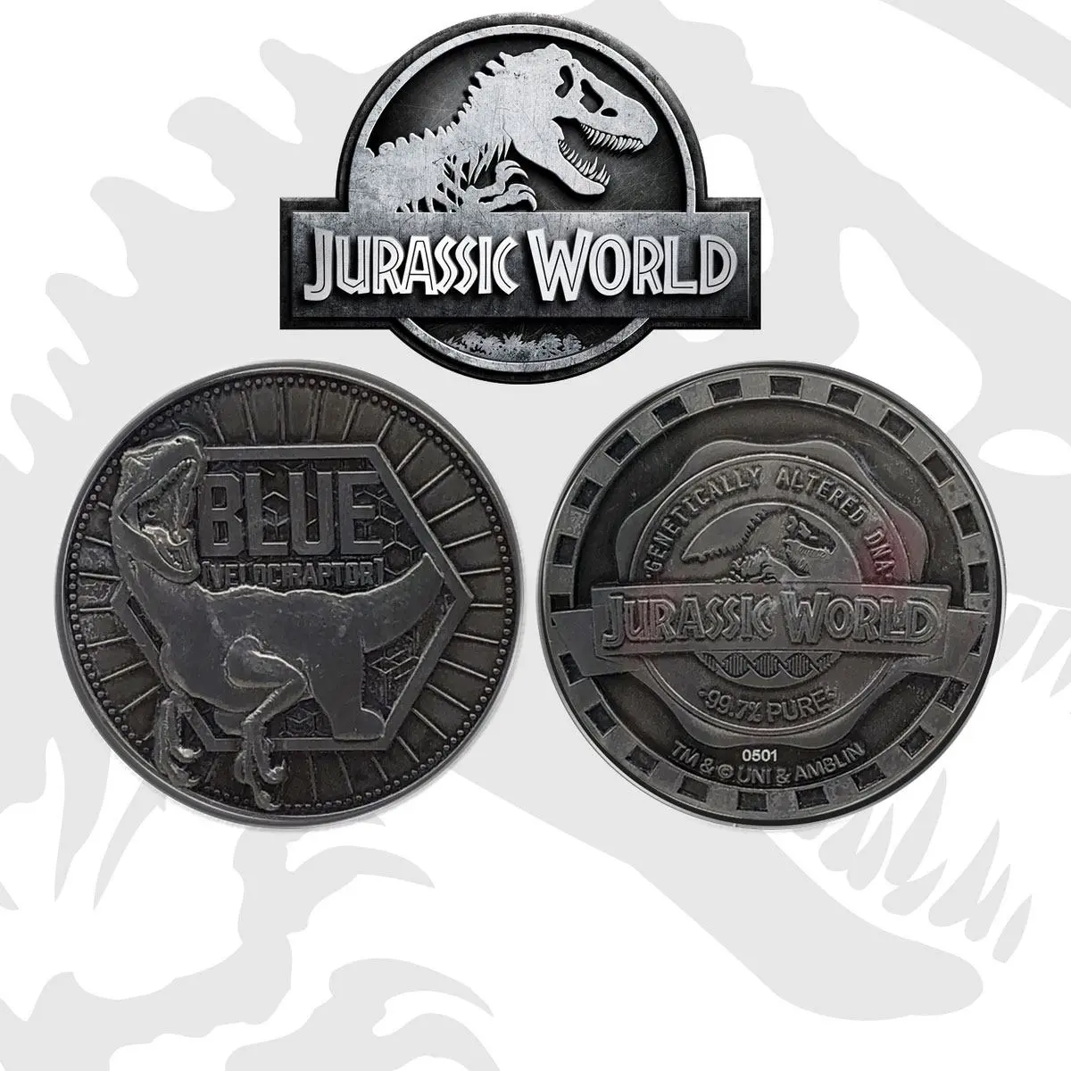 Jurassic World Collectable Coin Blue Limited Edition termékfotó