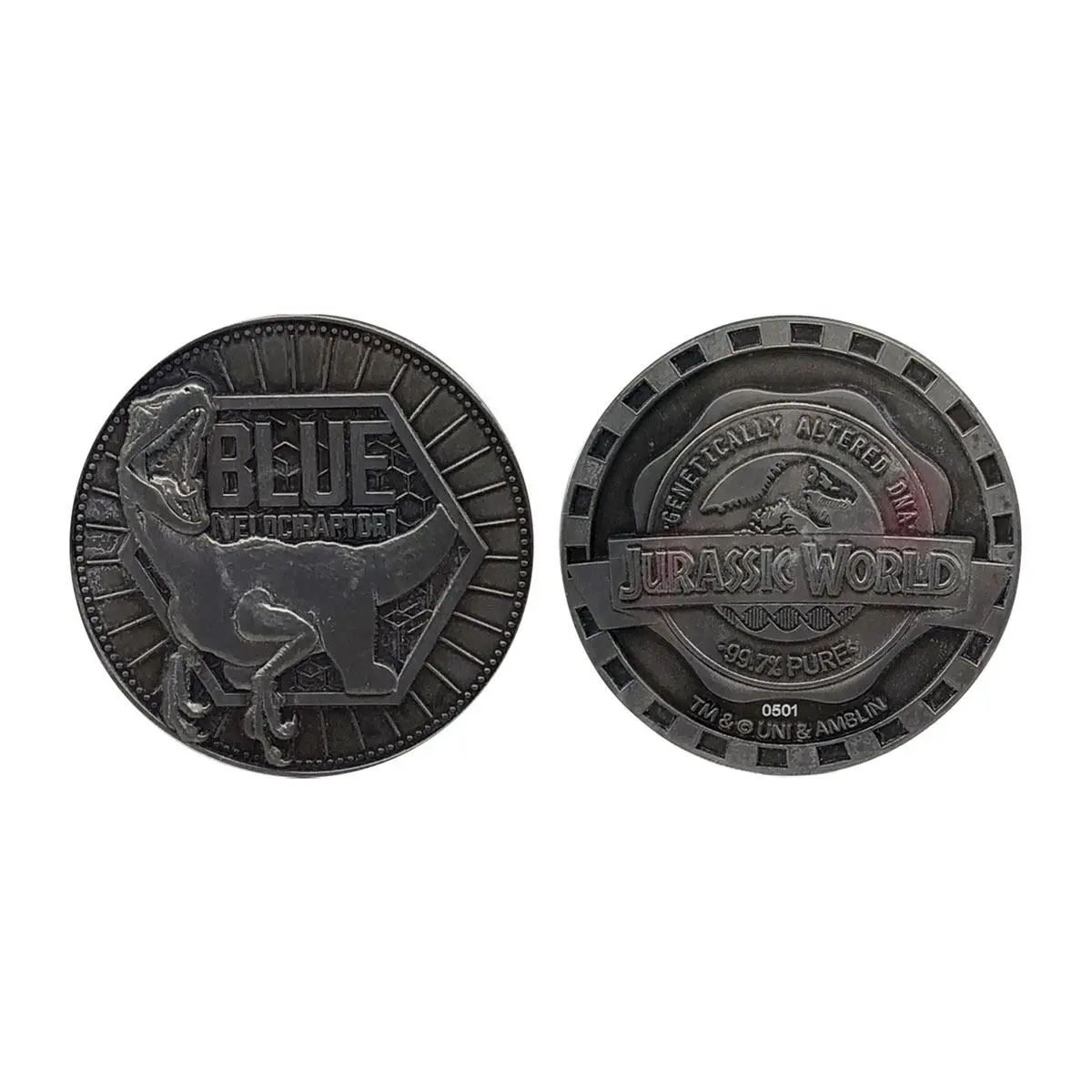 Jurassic World Collectable Coin Blue Limited Edition termékfotó