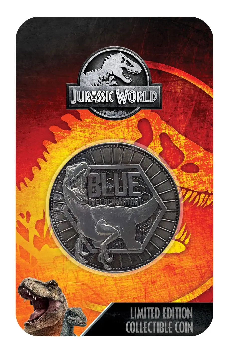 Jurassic World Collectable Coin Blue Limited Edition termékfotó