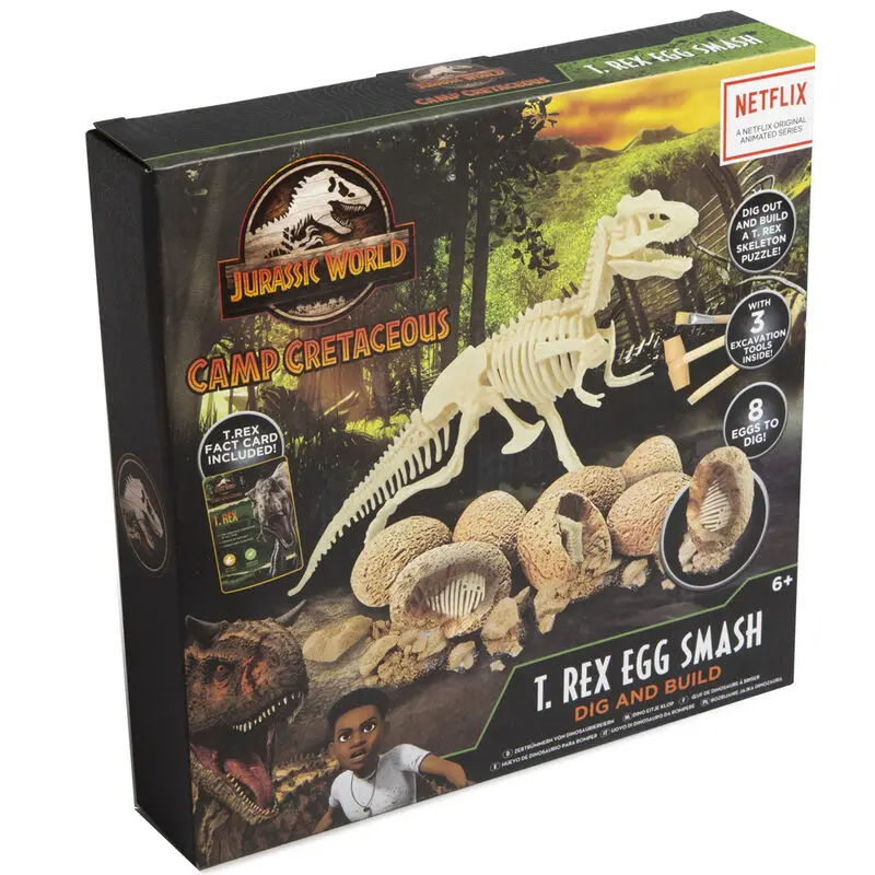 Jurassic World Camp Cretaceoaus T-Rex Dig and build Kit product photo