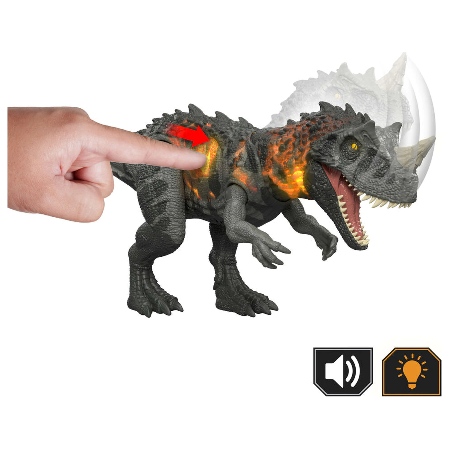 Jurassic World Ceratosaurus dinosaur figure product photo