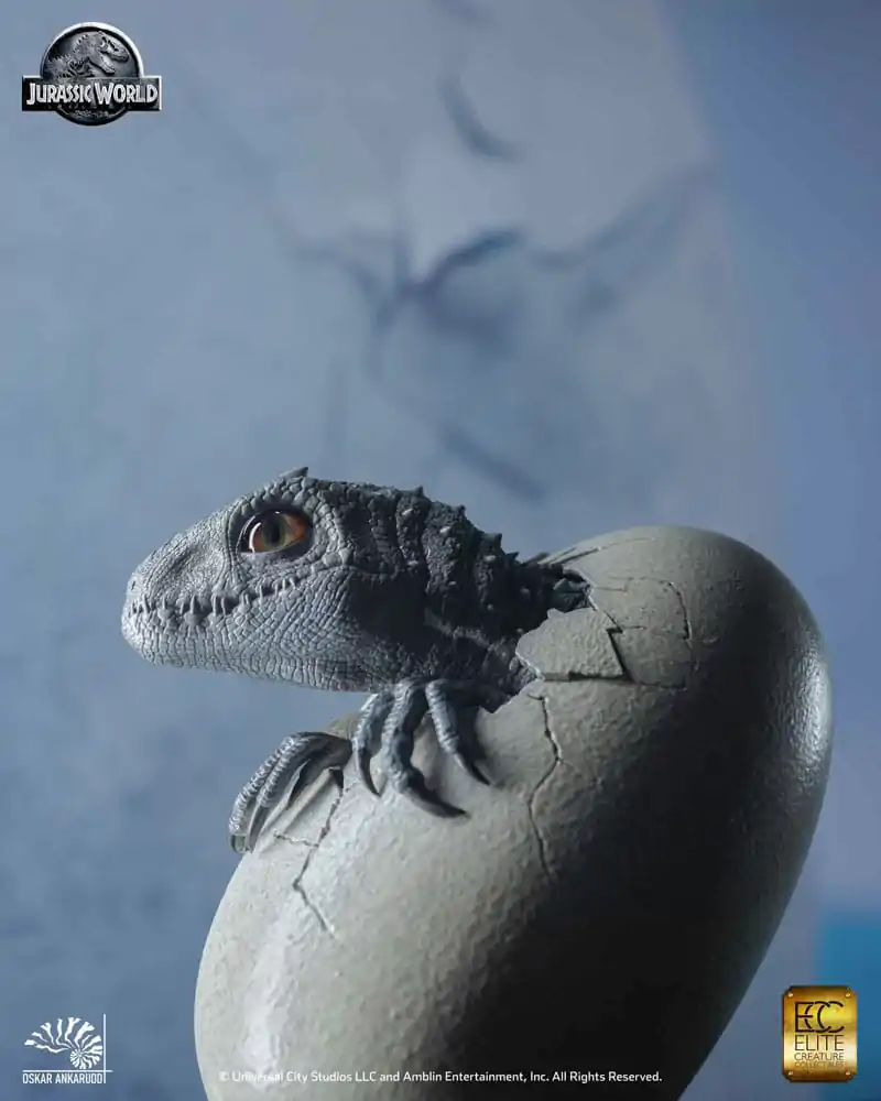 Jurassic World Set of 3 Statues 1/2 Hatching Indominus Rex 13 cm product photo