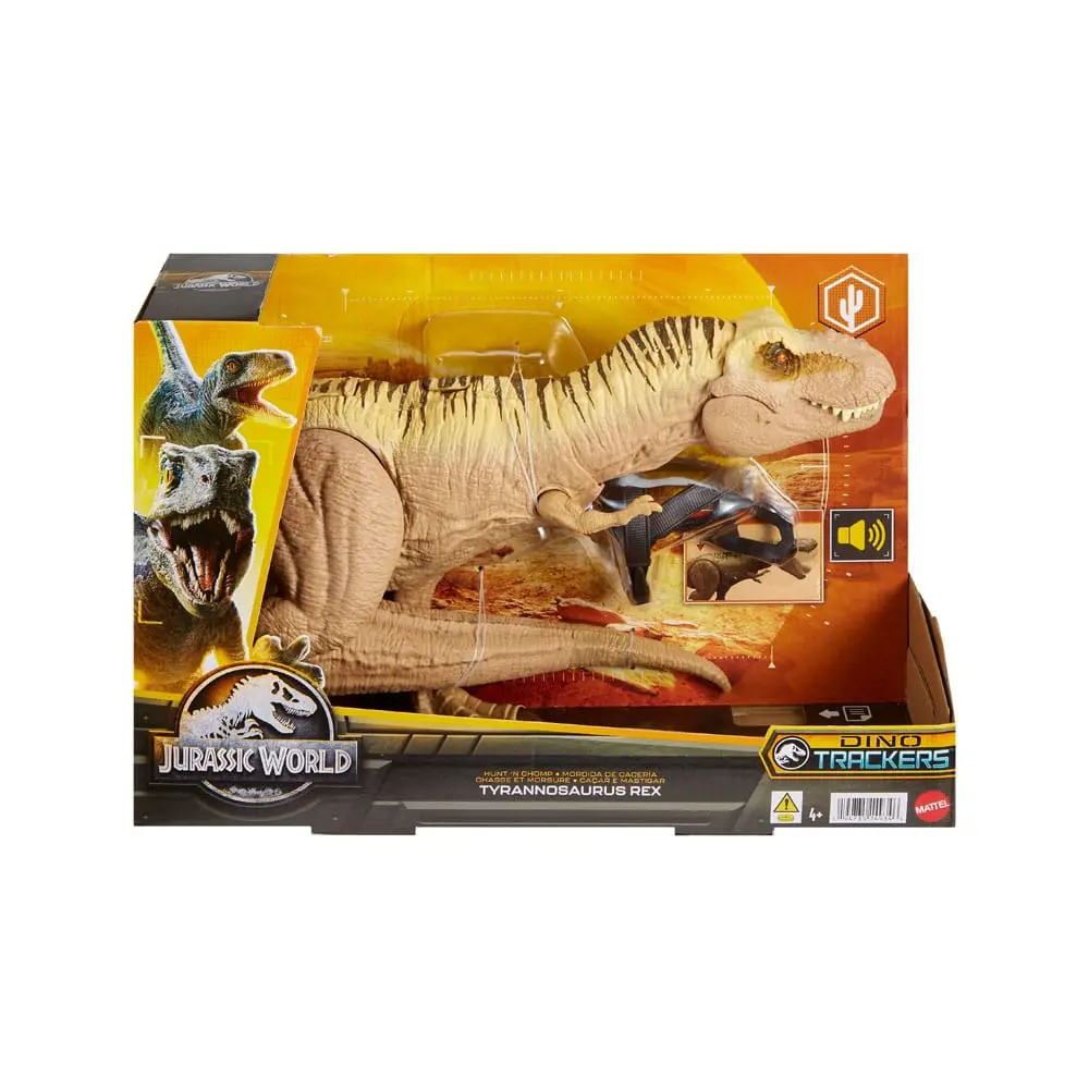 Jurassic World Dino Trackers Action Figure Hunt 'n Chomp Tyrannosaurus Rex product photo