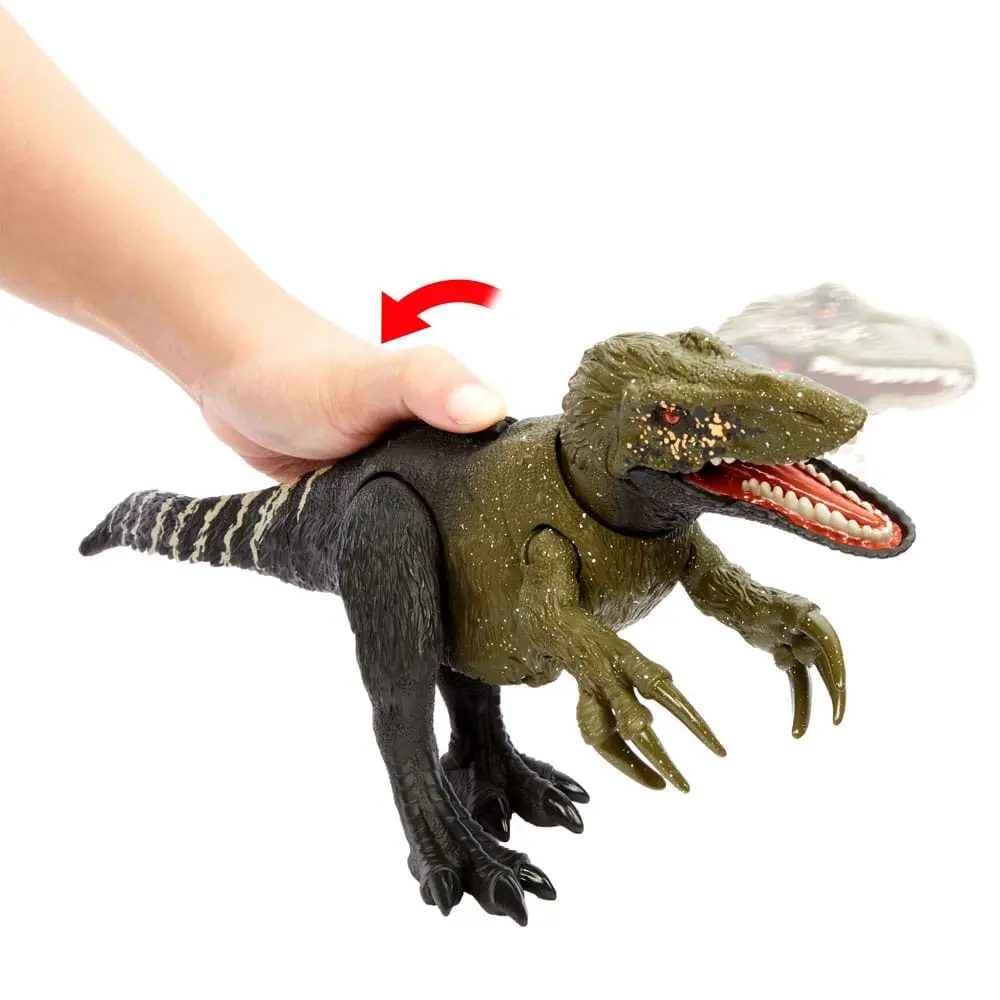Jurassic World Dino Trackers Action Figure Wild Roar Orkoraptor product photo