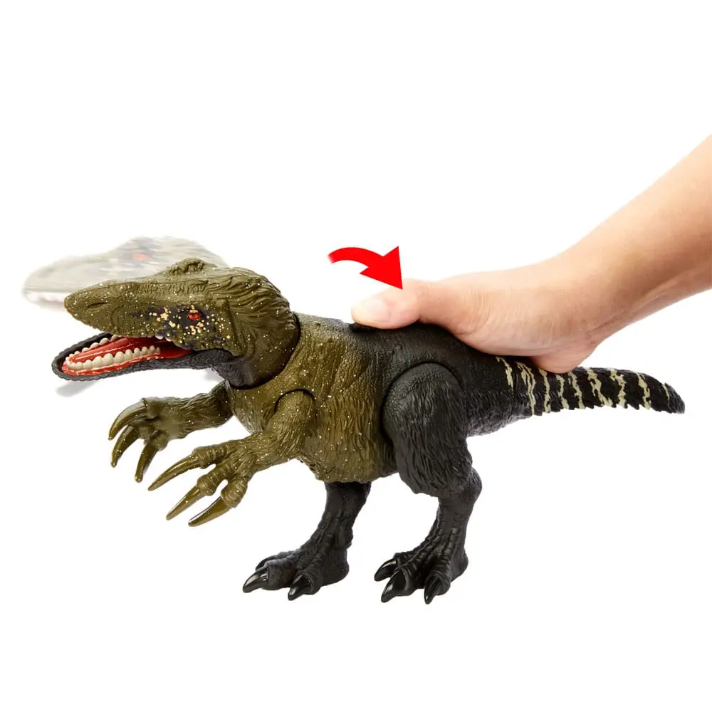 Jurassic World Dino Trackers Action Figure Wild Roar Orkoraptor product photo