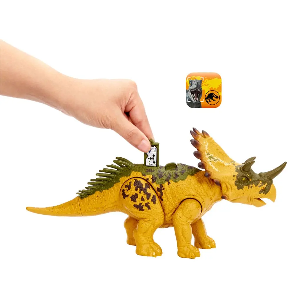 Jurassic World Dino Trackers Action Figure Wild Roar Regaliceratops product photo