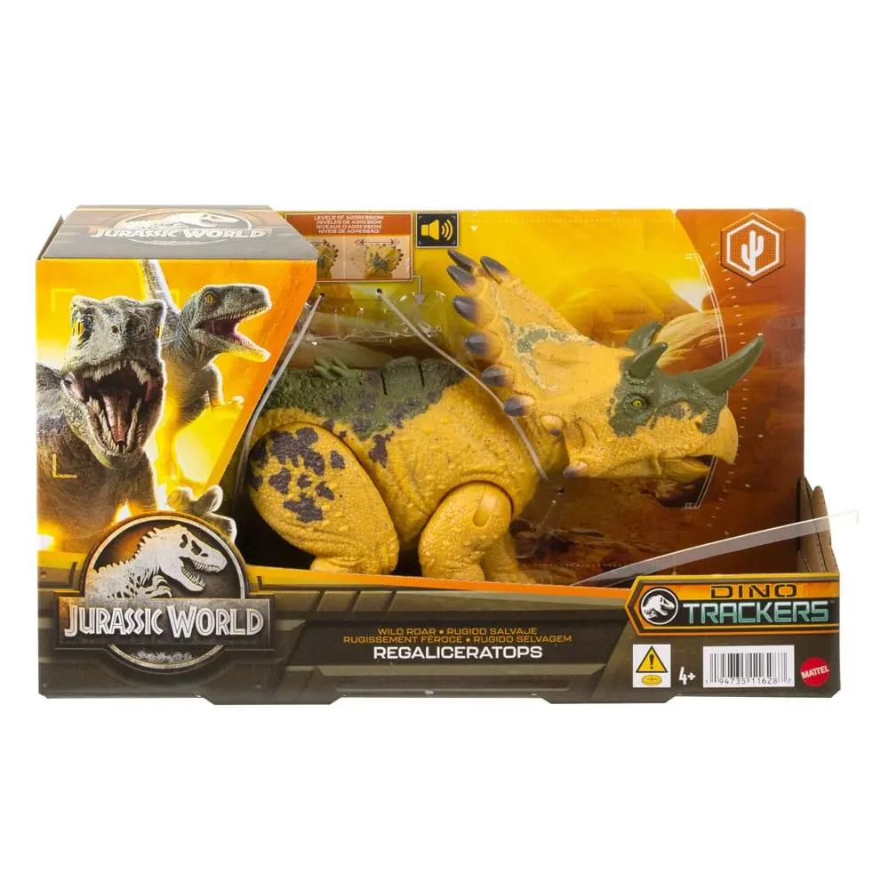 Jurassic World Dino Trackers Action Figure Wild Roar Regaliceratops product photo