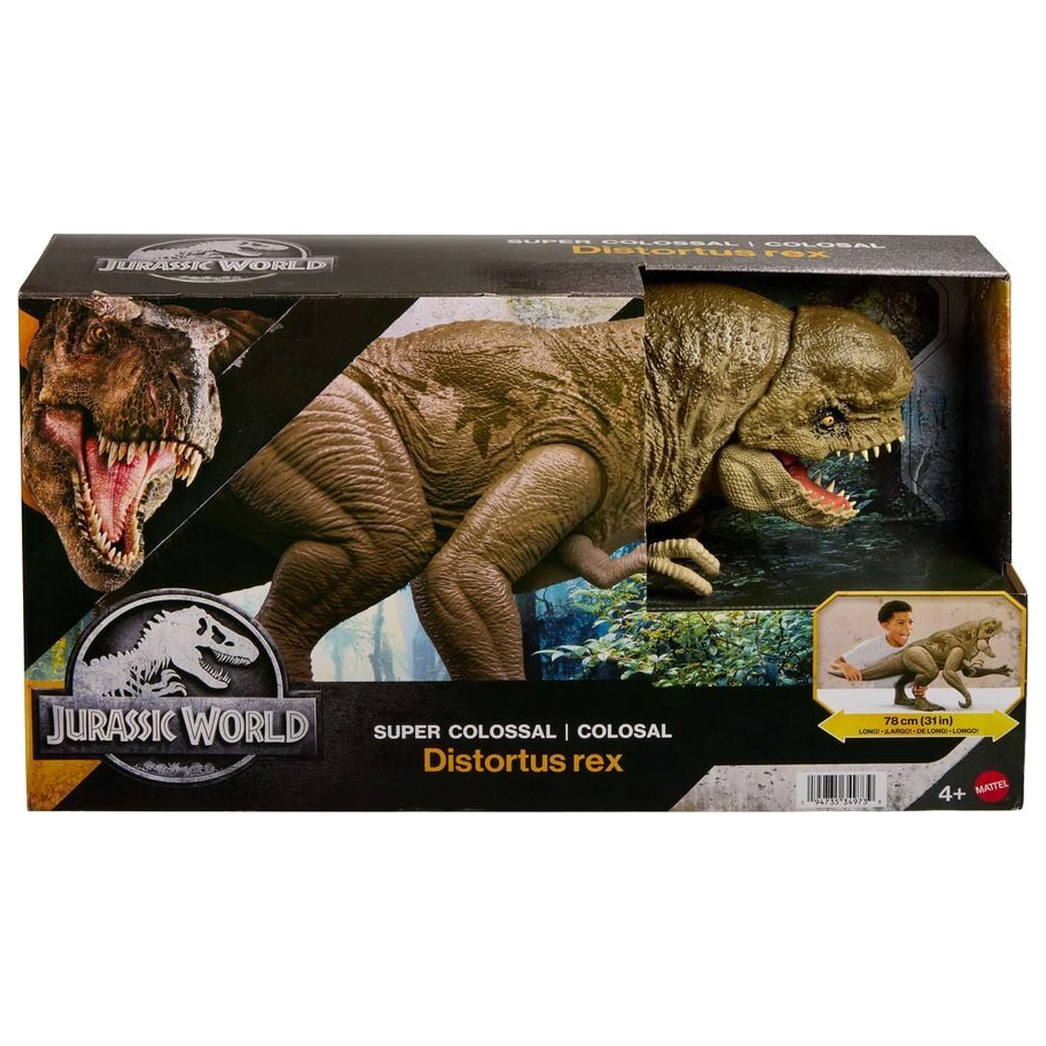 Jurassic World Distortus Rex Dinosaur Action Figure product photo